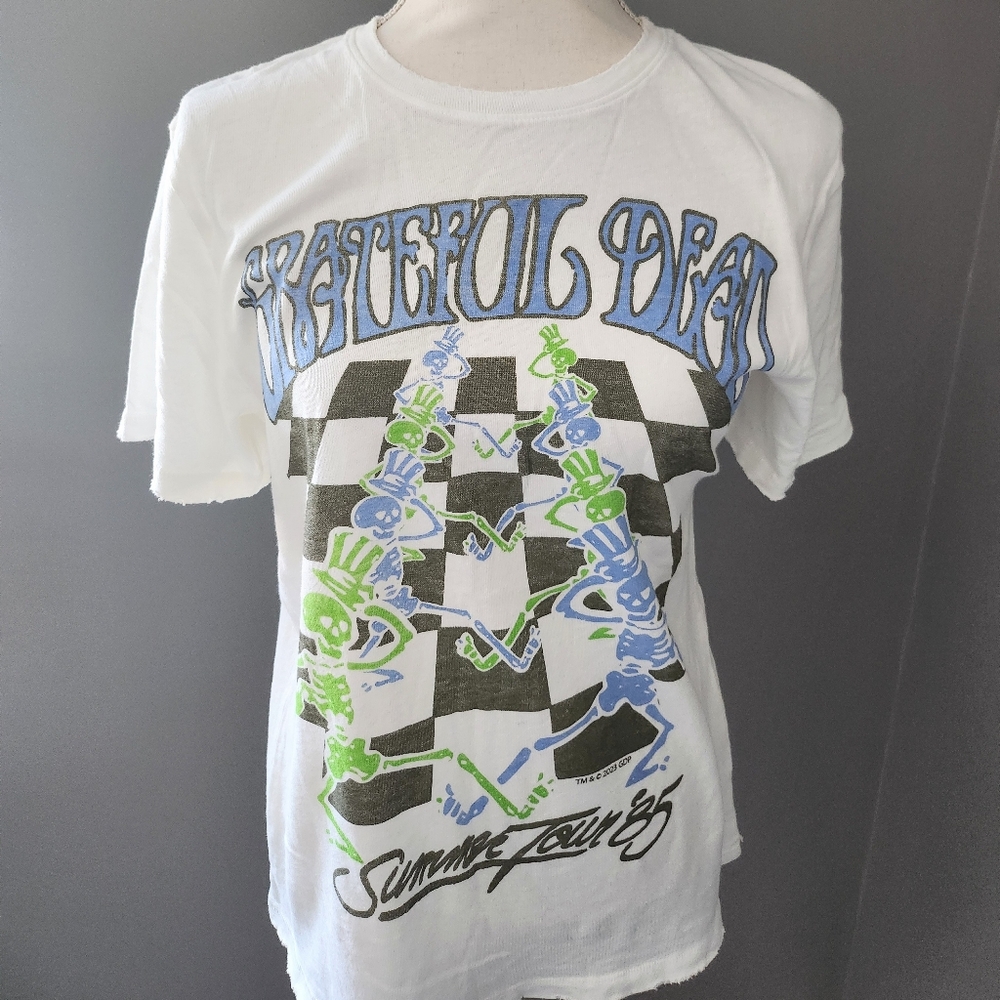 Junk Food Grateful Dead Checkers Vintage Tee